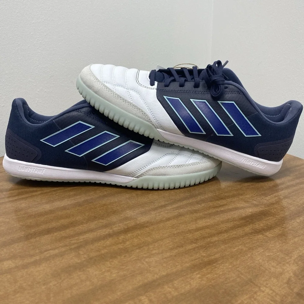 Adidas Top Sala Competition‎ Indoor Soccer Shoes Turf IE1547 Mens Size 12 Blue